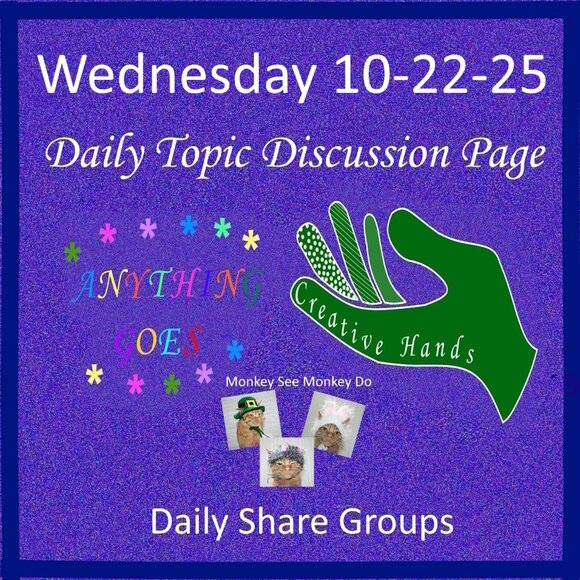 Wednesday 10-22-25 Share Groups - Part Two - Daily Topic Discussion - Picture 1 of 5